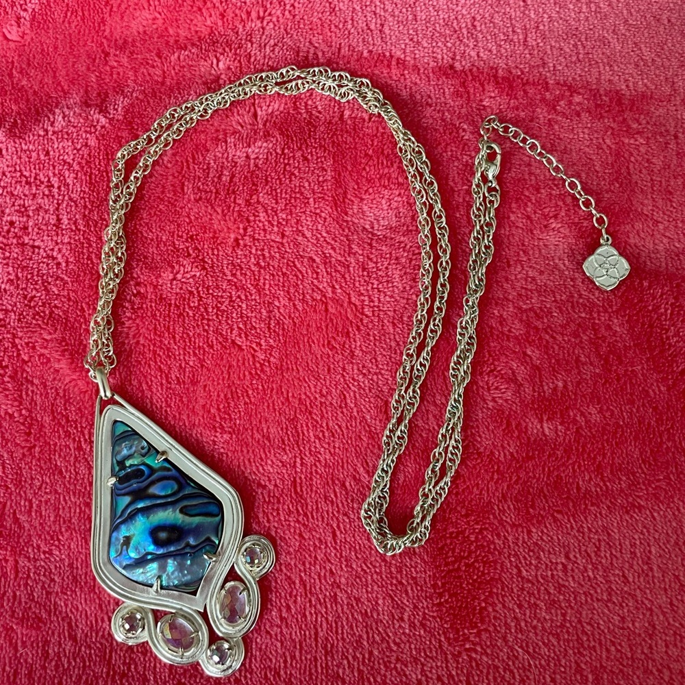 Kendra Scott Gold abalone Necklace